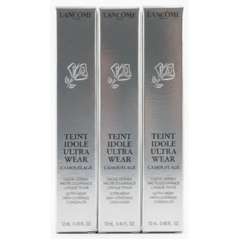 Lancome TEINT‎ IDOLE ULTRA WEAR CAMOUFLAGE CONCEALER 465 SUEDE (C) 3 Pack NEW